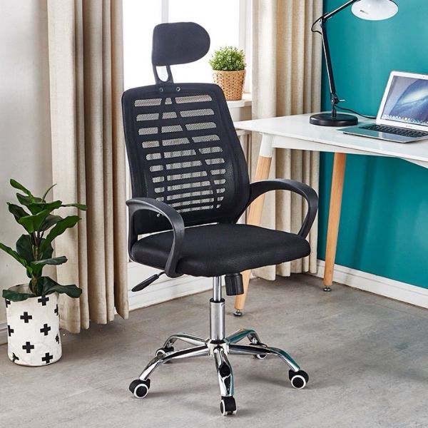 Ghế xoay có tựa đầu lưng lưới - Mã: 918
