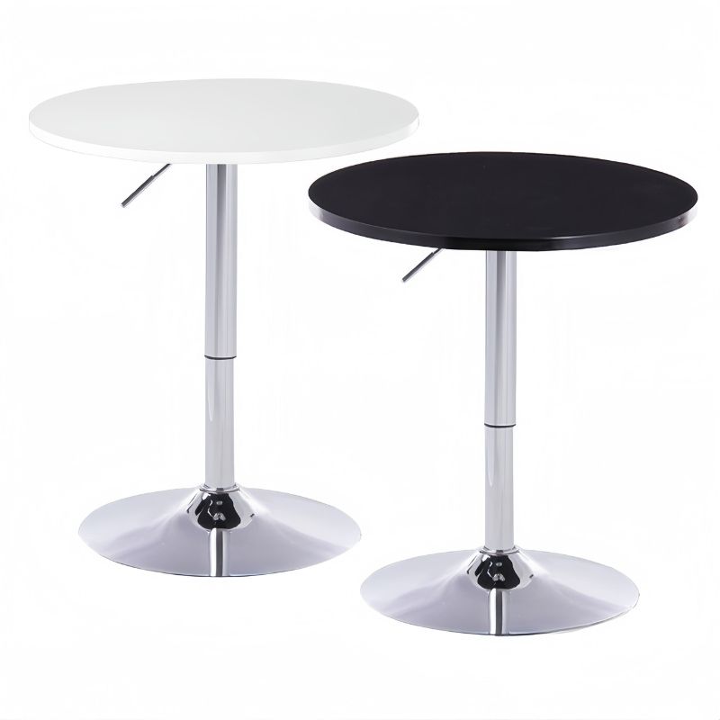Bàn bar, cafe chân tăng giảm mặt gỗ - Mã: BZ001