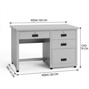 Kích thước bàn làm việc mã 7237