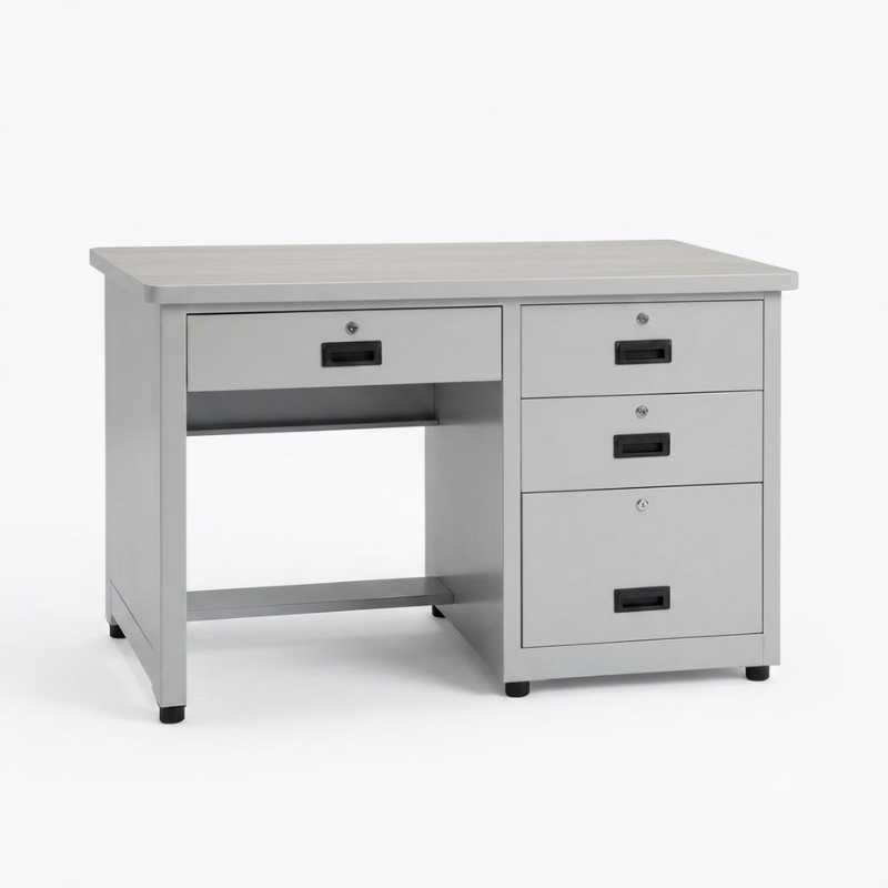 Bàn làm việc bằng sắt 1m2 - Mã: 7237