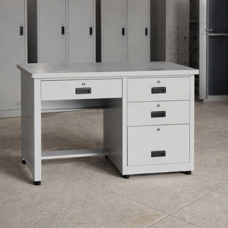 Bàn làm việc bằng sắt 1m2 - Mã: 7237 - Ảnh 2