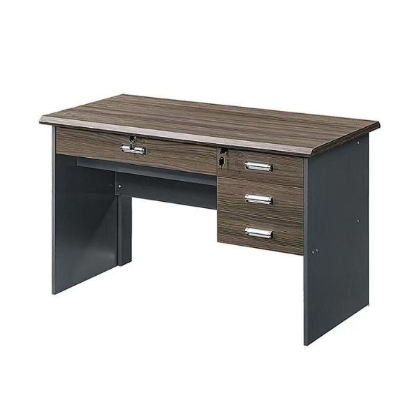 Bàn nhân viên 1m2 gỗ MDF có hộc tủ treo - Mã: P0012