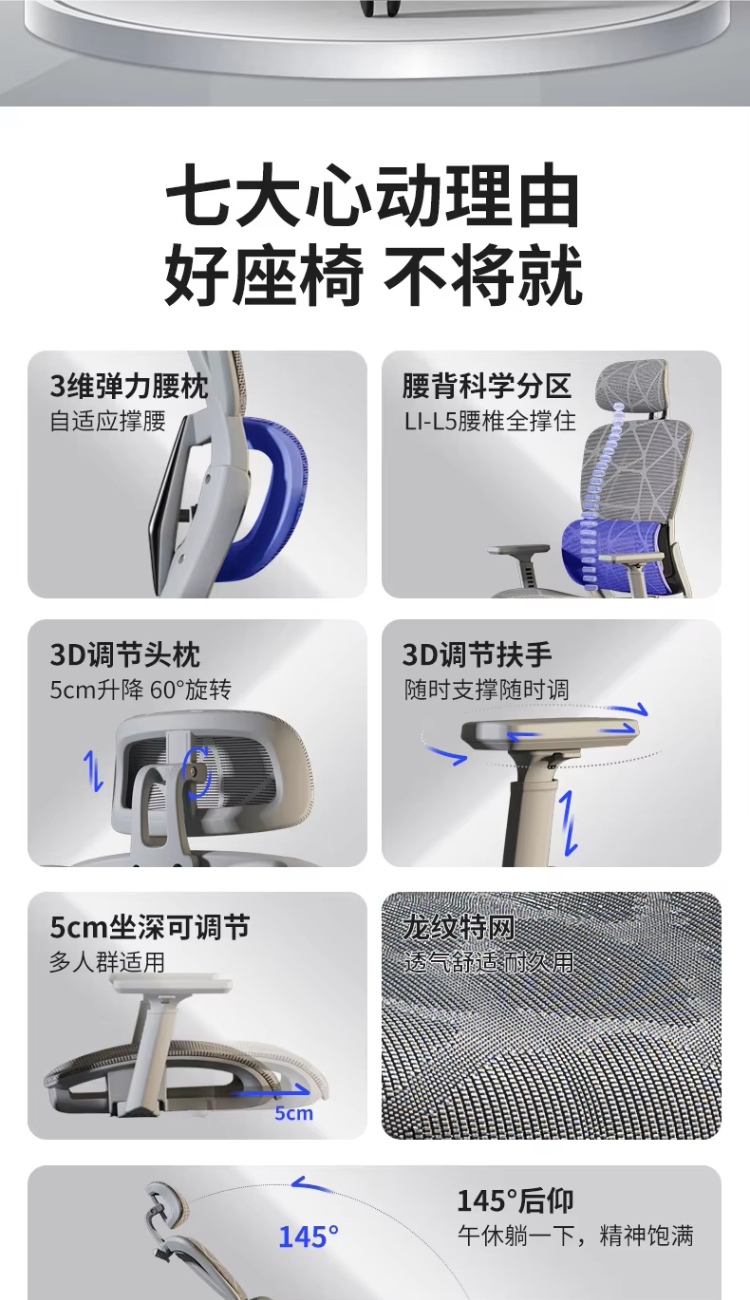 ghế công thái học lưới vẩy rồng