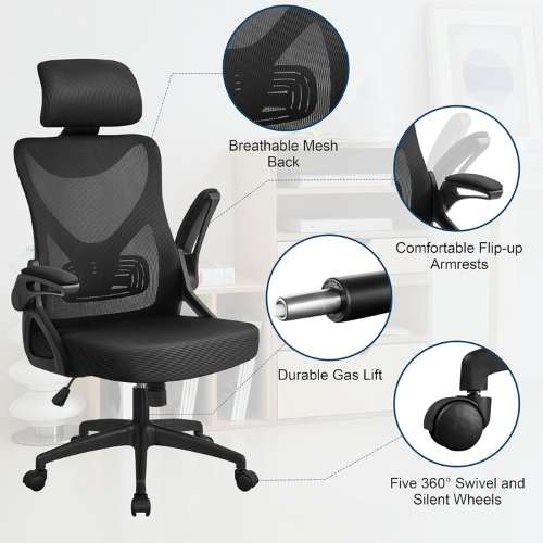 Ghế công thái học tay lật - Mã: 2117 - Ảnh 11