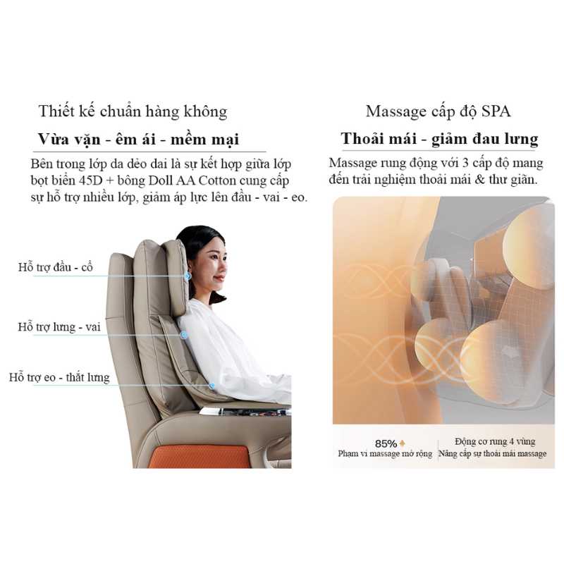 ghế lãnh đạo massage cao cấp