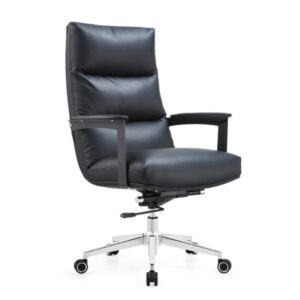 Ghế da giám đốc nhập khẩu màu đen - Mã: 4486
