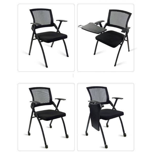 ghế đào tạo có bánh xe bàn viết
