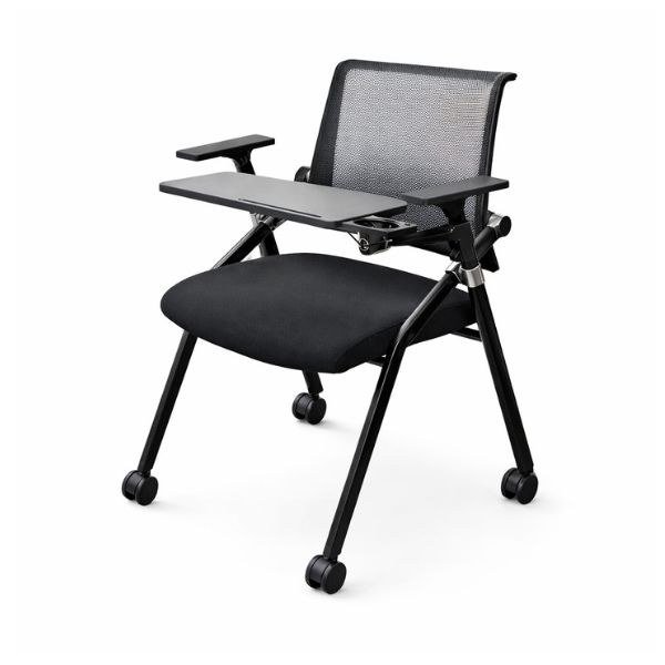 ghế liền bàn có bánh xe