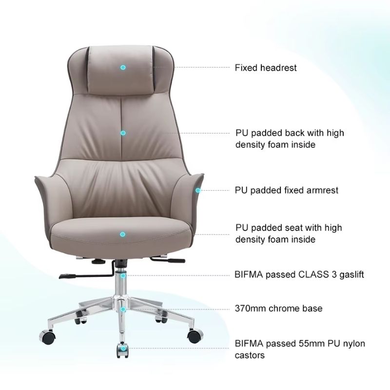 ghế giám đốc da PU