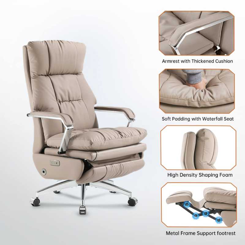 Ghế giám đốc chỉnh điện ngả lưng - Mã: 2267 - Ảnh 4