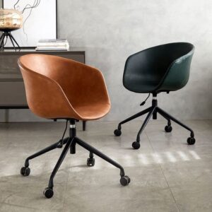 Ghế Hay bọc da chân xoay carbon - Mã: 0531