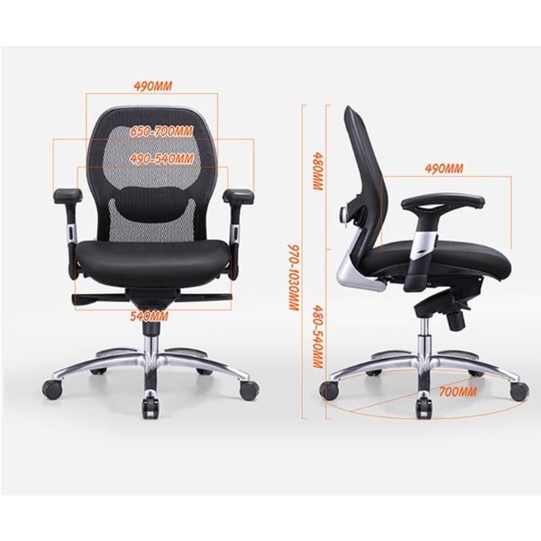 Kích thước ghế công thái học gogen