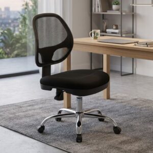 Ghế lưới văn phòng không tay nhỏ gọn - Mã: 504
