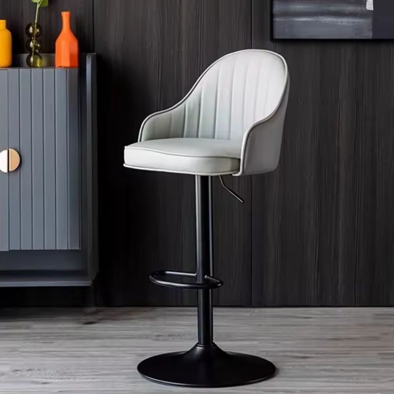 Ghế quầy bar cao cấp đệm da - Mã: B020 - Ảnh 8