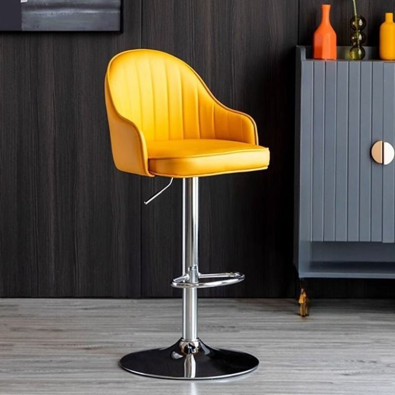 Ghế quầy bar cao cấp đệm da - Mã: B020 - Ảnh 7