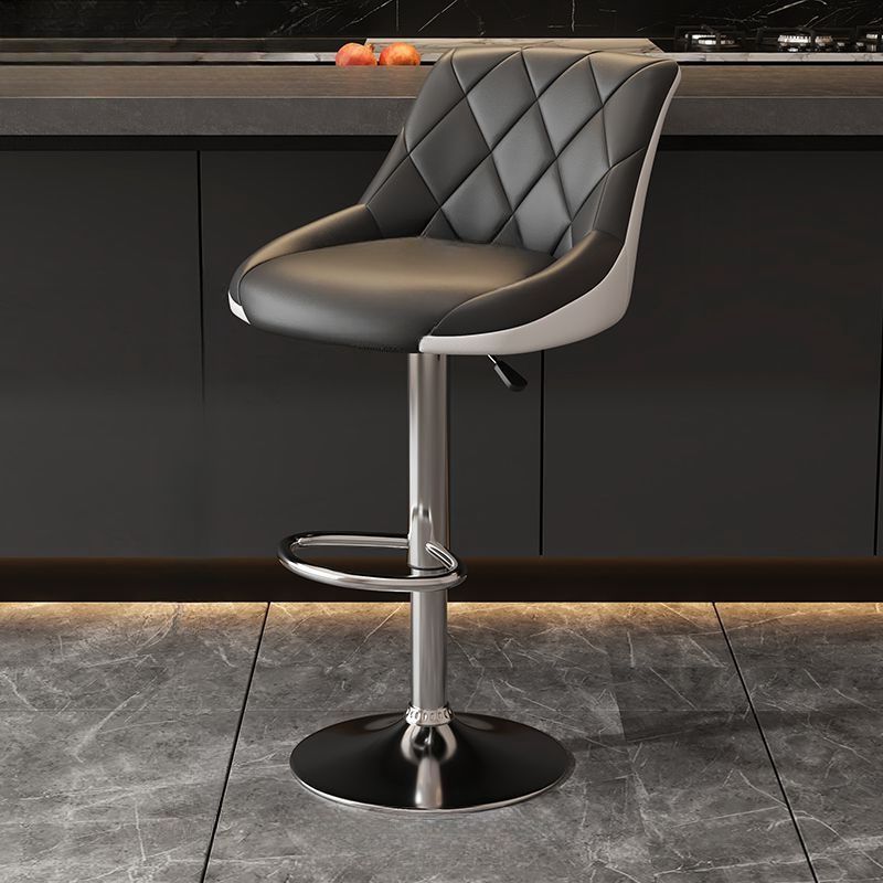 Ghế quầy bar cao nệm da hiện đại - Mã: B028 - Ảnh 3