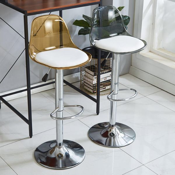 ghế quầy bar mica trong suốt