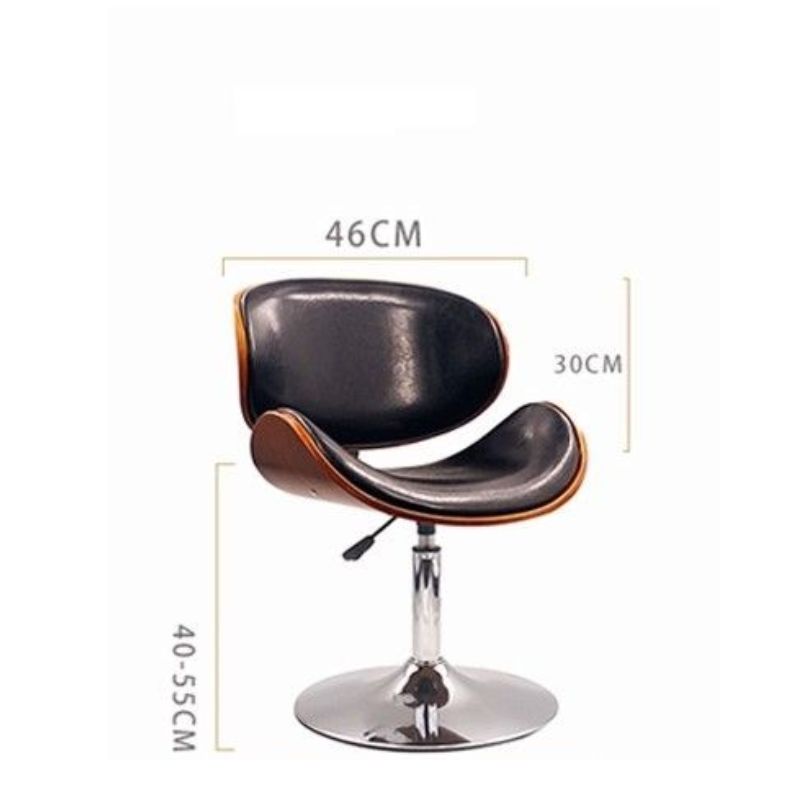 Ghế quầy bar mini lưng gỗ plywood B013