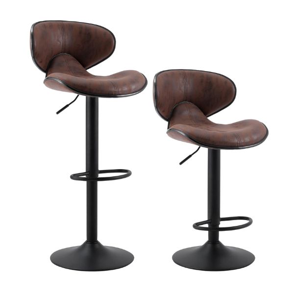 Ghế quầy bar nệm da lưng cánh bướm - Mã: 1477