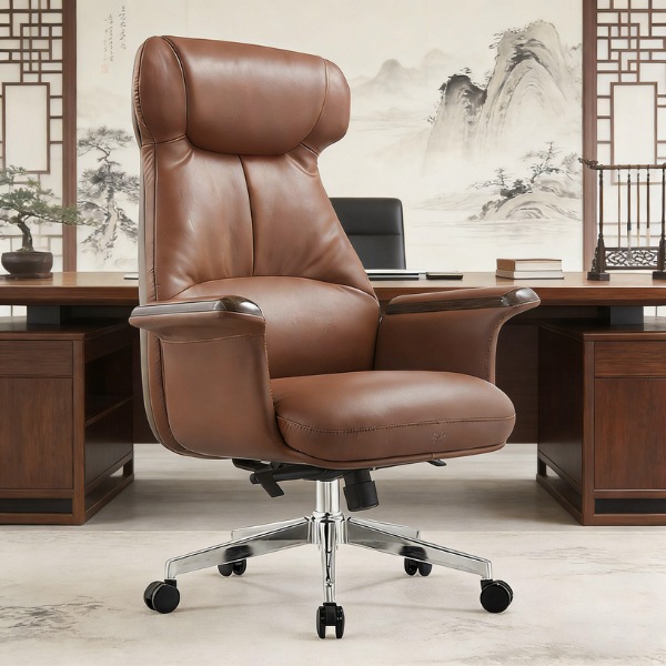 Ghế trưởng phòng cao cấp bọc da