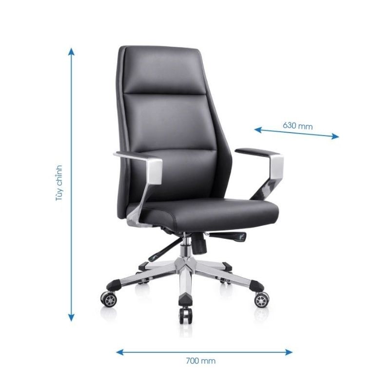 Kích thước ghế trưởng phòng cao cấp