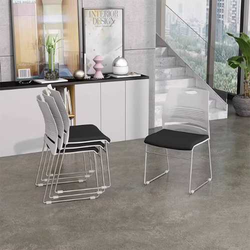 Ghế văn phòng chân quỳ không tay xếp chồng - Mã: 6247 - Ảnh 11