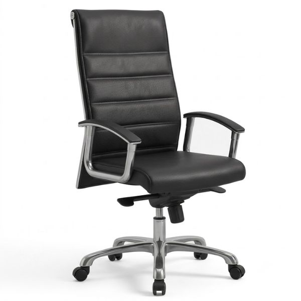 Ghế văn phòng lưng cao bọc da mã 5129