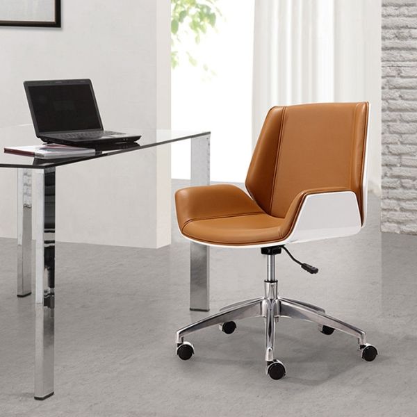 Ghế văn phòng lưng gỗ plywood - Mã: 6326