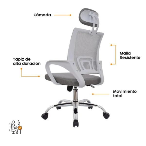 ghế lưới tựa đầu giá rẻ