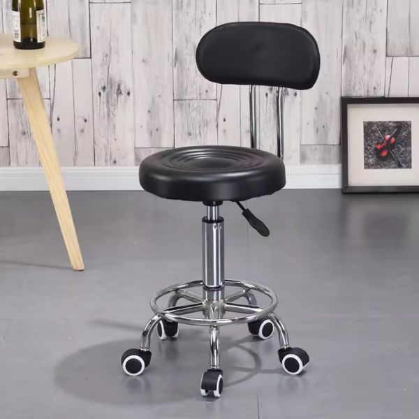 Ghế xoay nệm tròn có tựa lưng - Mã: 0179 - Ảnh 2