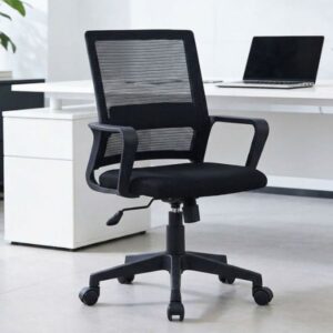 Ghế xoay nhân viên lưới chân nhựa - Mã: 2105