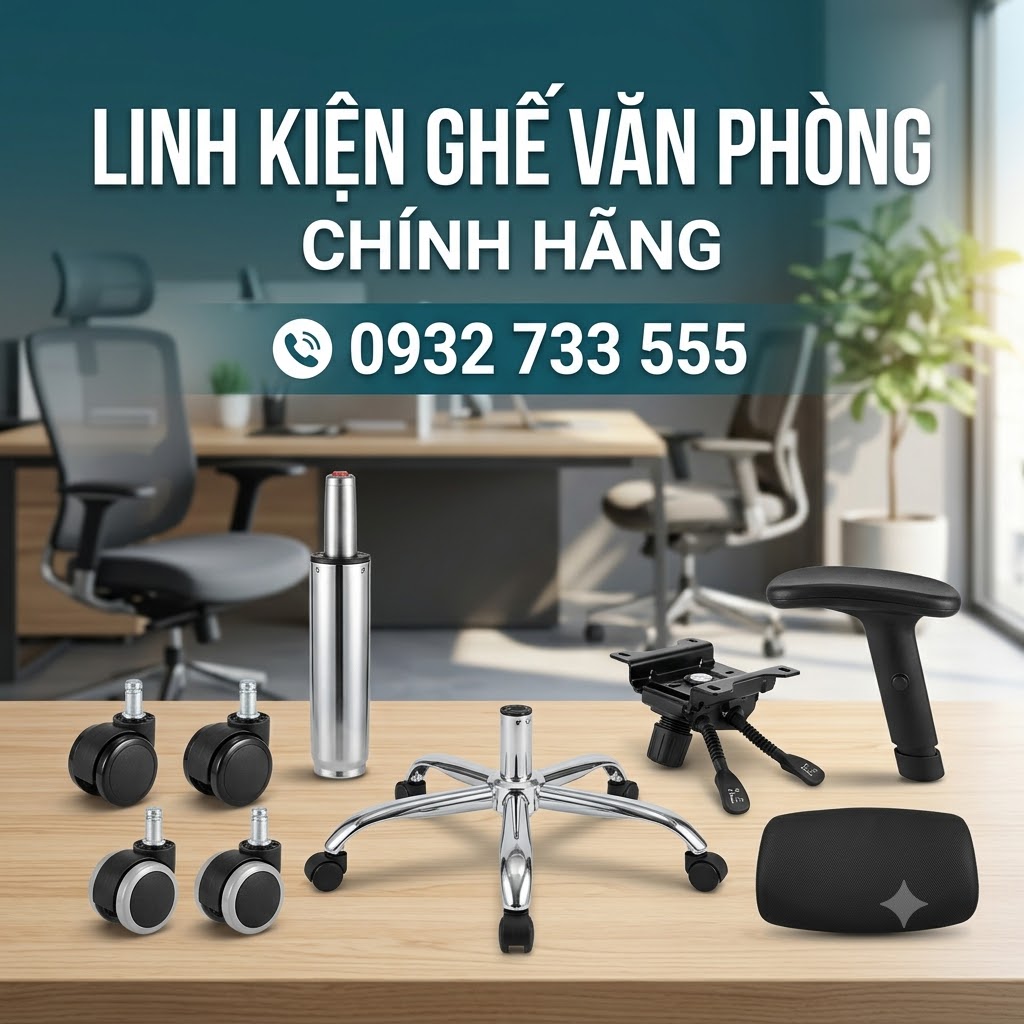 linh kiện ghế văn phòng