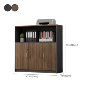 Kích thước tủ hồ sơ gỗ giá rẻ 1m2
