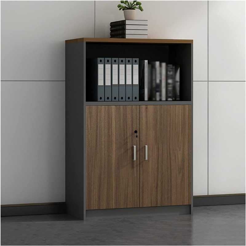 Tủ hồ sơ gỗ giá rẻ 1m2 - Mã: THS2 - Ảnh 3