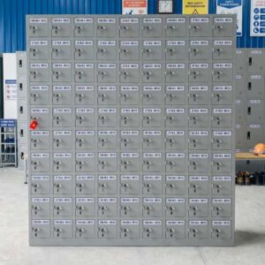 Tủ locker 100 ngăn đựng điện thoại - Mã: DT100C10K