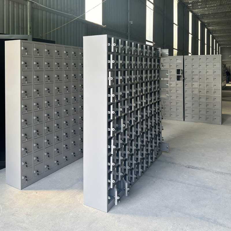 Tủ locker 100 ngăn đựng điện thoại - Mã: DT100C10K - Ảnh 8