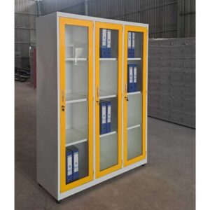 Tủ sắt hồ sơ 3 cánh kính TS3KK