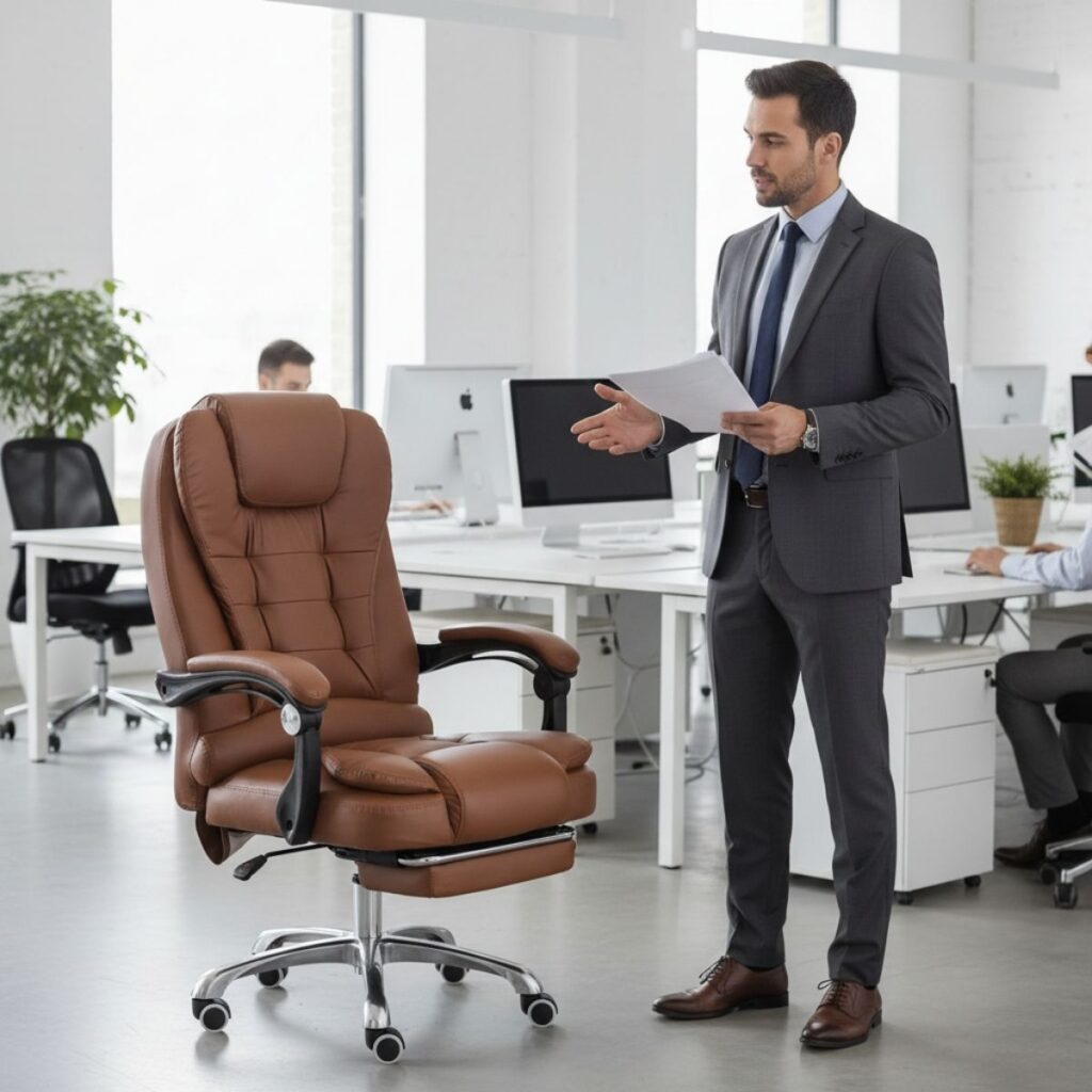 ghế giám đốc ngả lưng