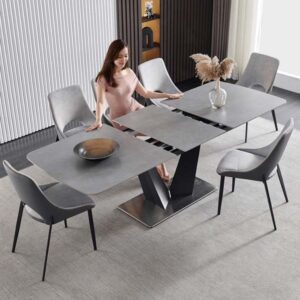 Bàn ăn thông minh Stratos mặt đá ceramic - Mã: BA50