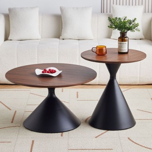 Bàn sofa đôi mặt gỗ nhập khẩu - Mã: 3012 - Ảnh 3