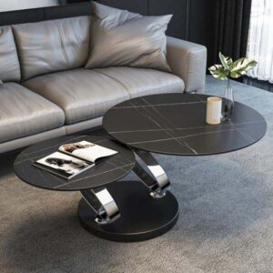 bàn sofa đôi thông minh mặt đá