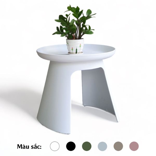 Bàn sofa nhựa đúc giá rẻ, nhiều màu - Mã: 3015
