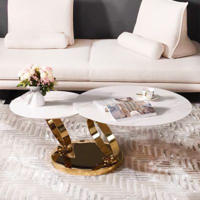 Bàn sofa thông minh mặt đá tròn - Mã: 3016 - Ảnh 11