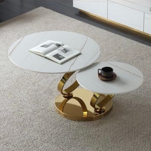 Bàn sofa thông minh mặt đá tròn - Mã: 3016 - Ảnh 8