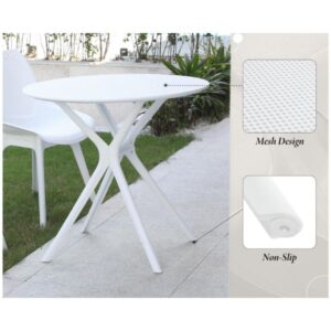 bàn nhựa tròn quán cafe giá rẻ