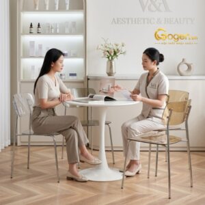 Bộ bàn tư vấn tiếp khách Spa - Mã: T1016