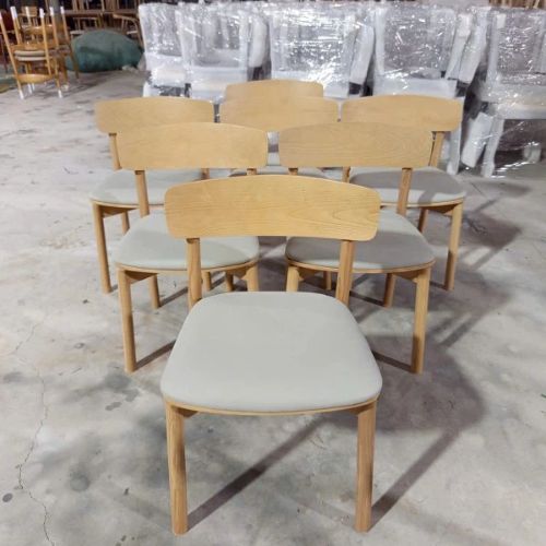 Ghế ăn Cross gỗ ASH nệm ngồi bọc da - Mã: 3109 10 Ghế ăn Cross gỗ ASH nệm ngồi bọc da - Mã: 3109 - Ảnh 10