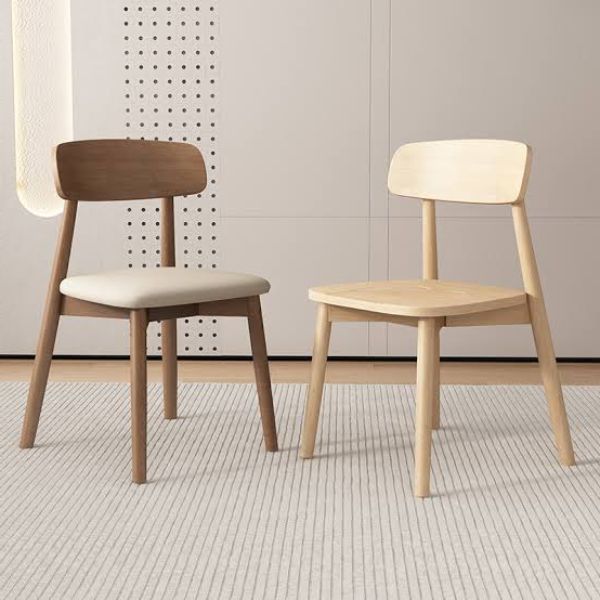 Ghế ăn Cross gỗ ASH nệm ngồi bọc da - Mã: 3109
