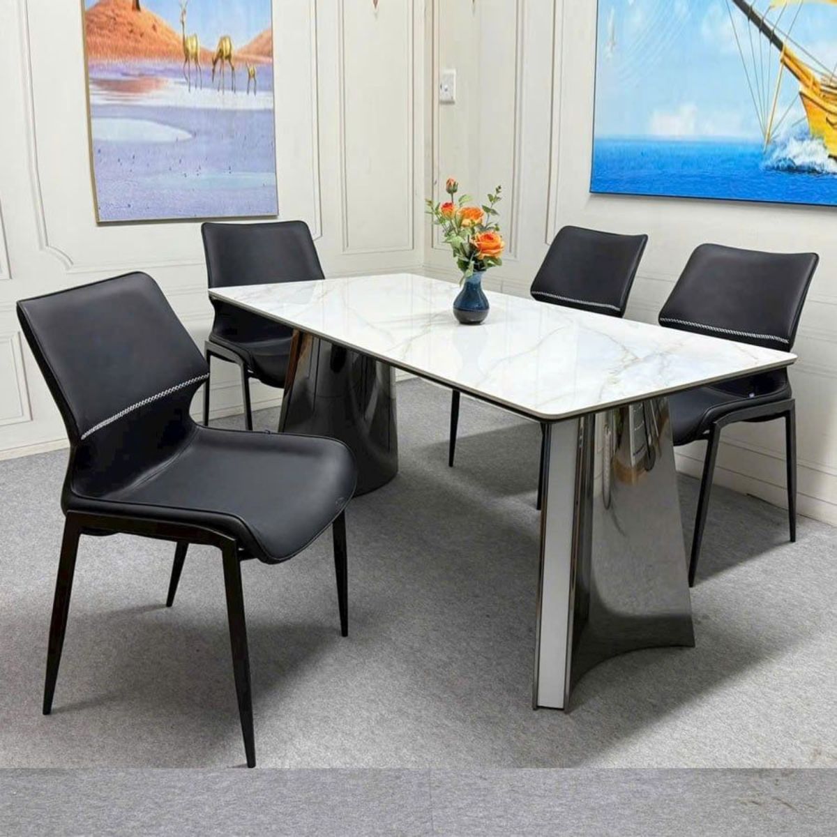 Ghế ăn domino bọc da cao cấp - Mã: 5307 4 Ghế ăn domino bọc da cao cấp - Mã: 5307 - Ảnh 4
