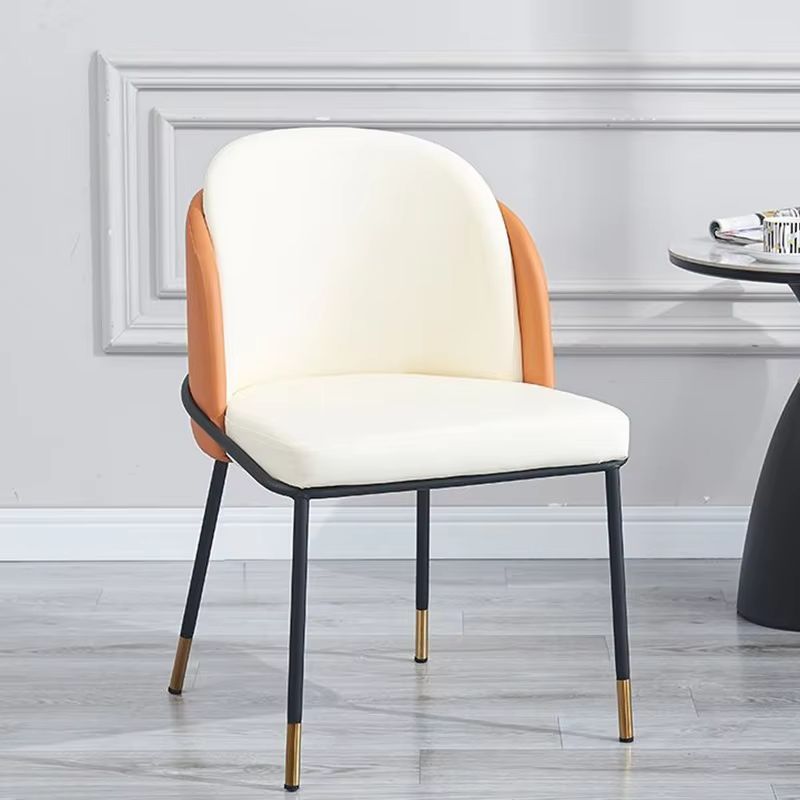 Ghế ăn Minotti cao cấp chân sắt - Mã: 5402 4 Ghế ăn Minotti cao cấp chân sắt - Mã: 5402 - Ảnh 4